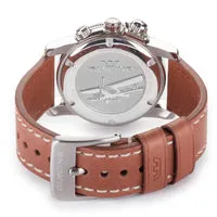 Glycine Airman GL0149 Herrenuhr GMT 42mm weiss