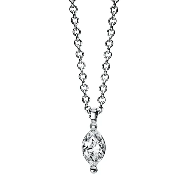 Hans Lorenz Solitaire Collier