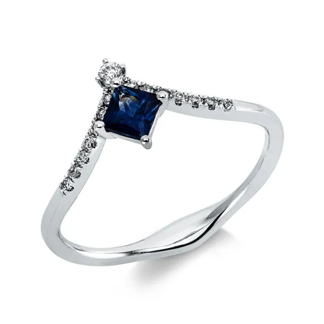 Hans Lorenz Farbstein Classic Ring mit Farbstein