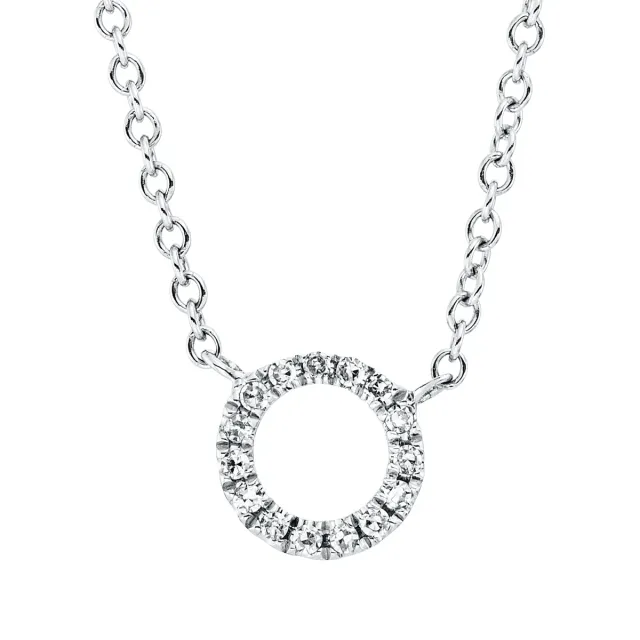 Hans Lorenz Modern Woman Collier Weißgold Brillant