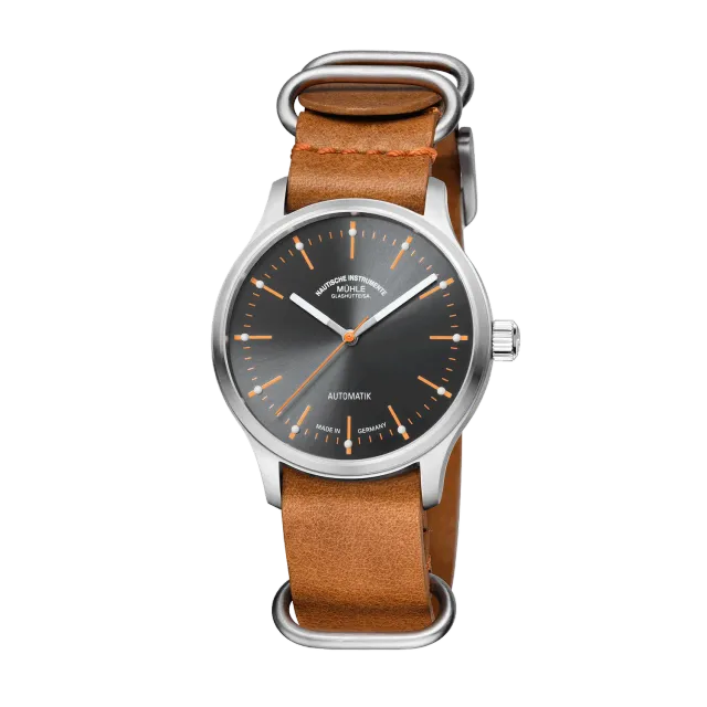 Hans Lorenz Uhrmachermeister und Juwelier Panova Grau Uhr