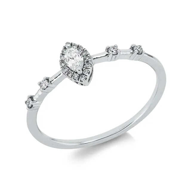 Hans Lorenz Modern Woman Ring