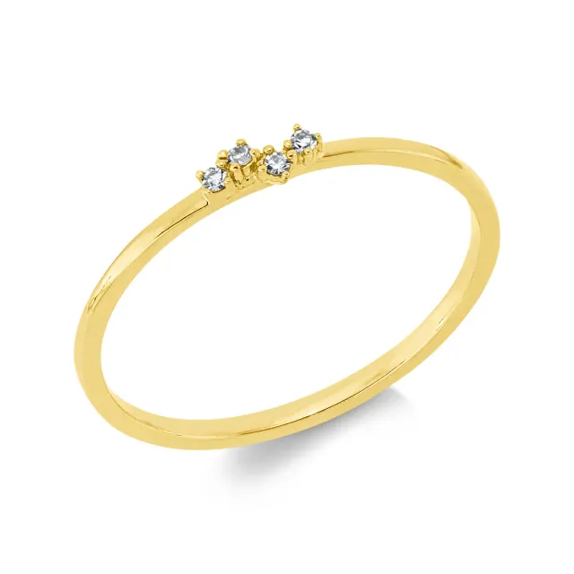 Hans Lorenz Modern Woman Ring mit Brillanten