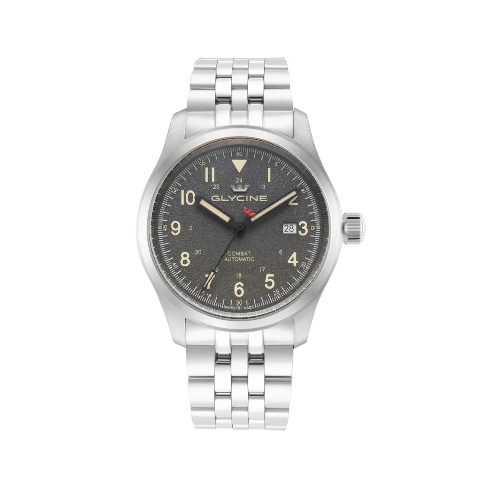 Glycine Combat Field GL0561 Automatikuhr grau 42 mm