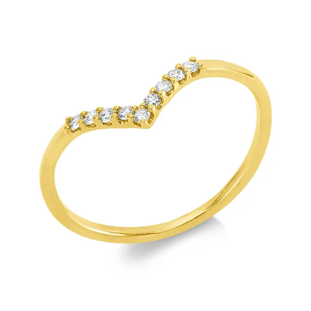 Hans Lorenz Modern Woman Ring mit Brillant