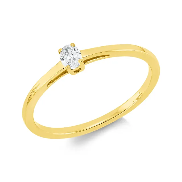 Hans Lorenz Solitaire Ring