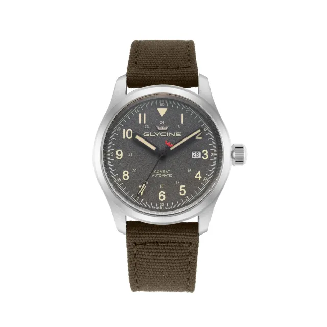 Glycine Combat Field GL0563 Automatik Herrenuhr 42 mm 100 m