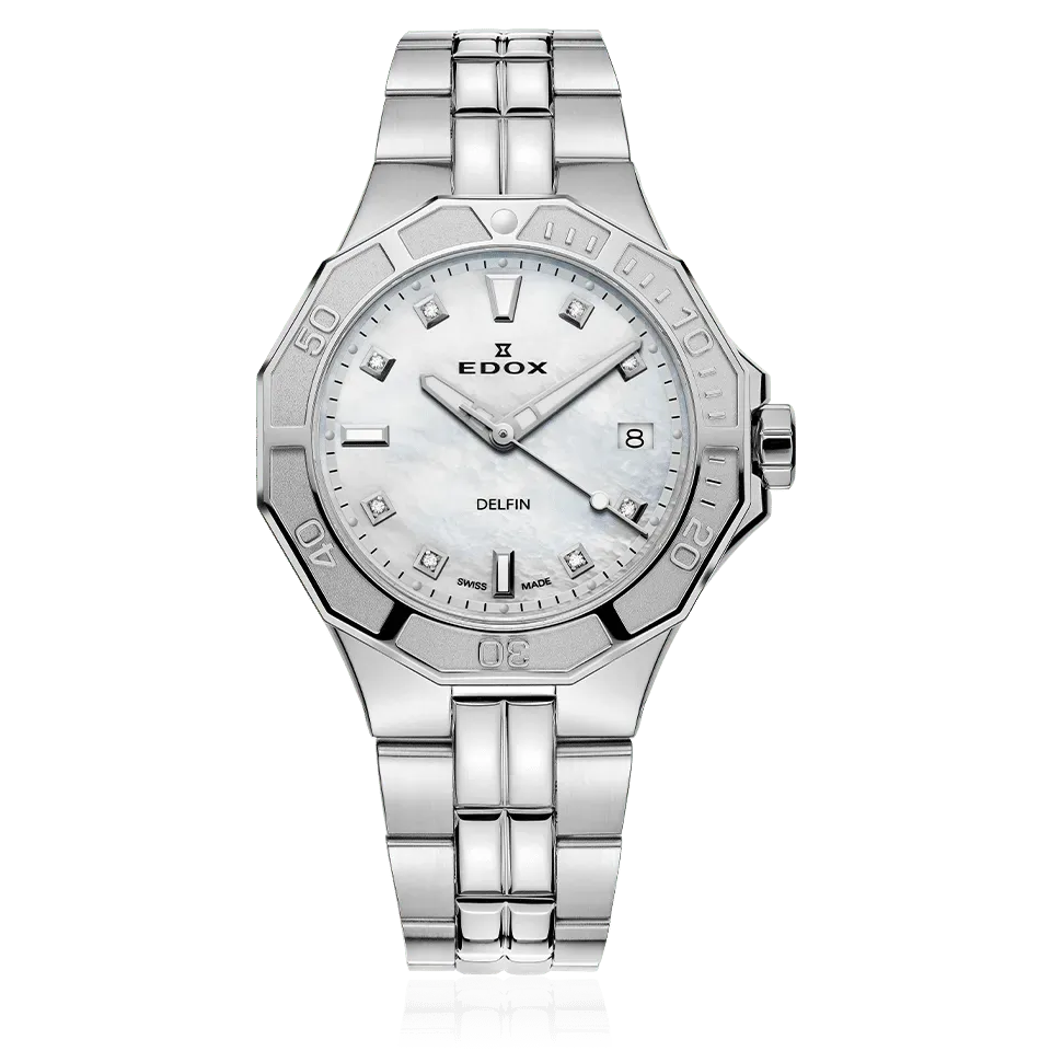 Edox Delfin The Original Diver Date Lady Uhr