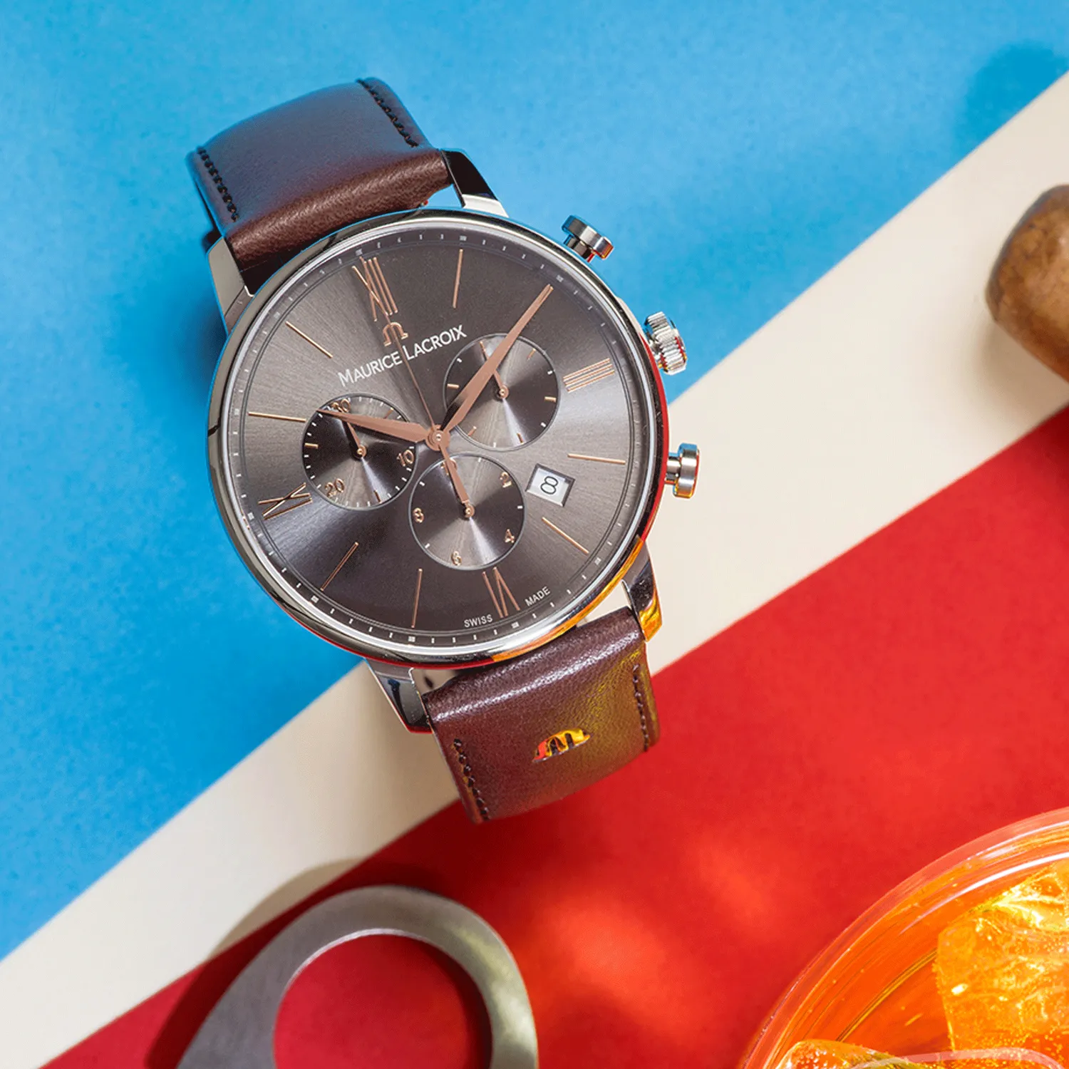 Hans Lorenz Eliros Chronograph 40 mm Uhr