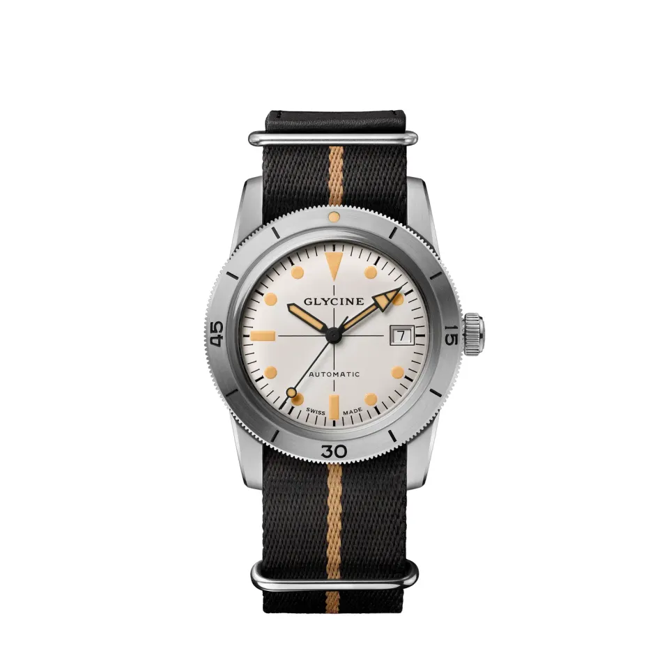 Glycine Sea Kraken GL0502 Automatikuhr 39mm silber