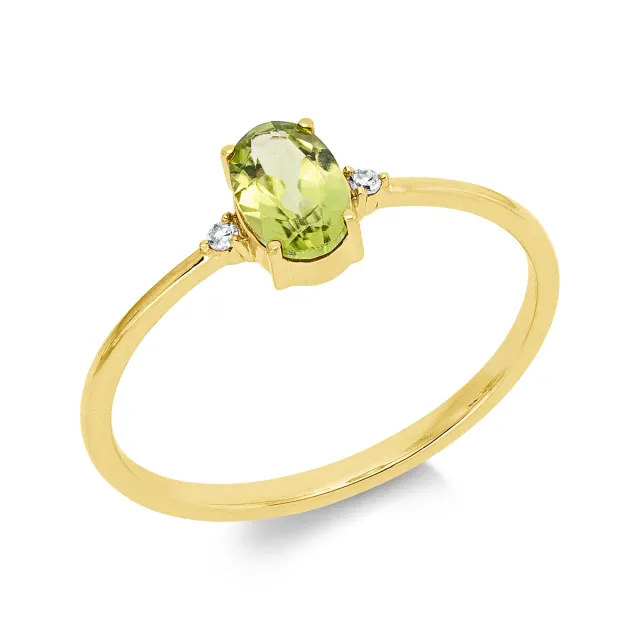 Hans Lorenz Farbstein Fashion Ring Farbring