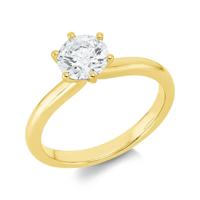 Hans Lorenz Solitaire Ring