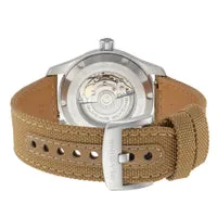 Glycine Combat Field GL0566 Herrenuhr 42mm beige