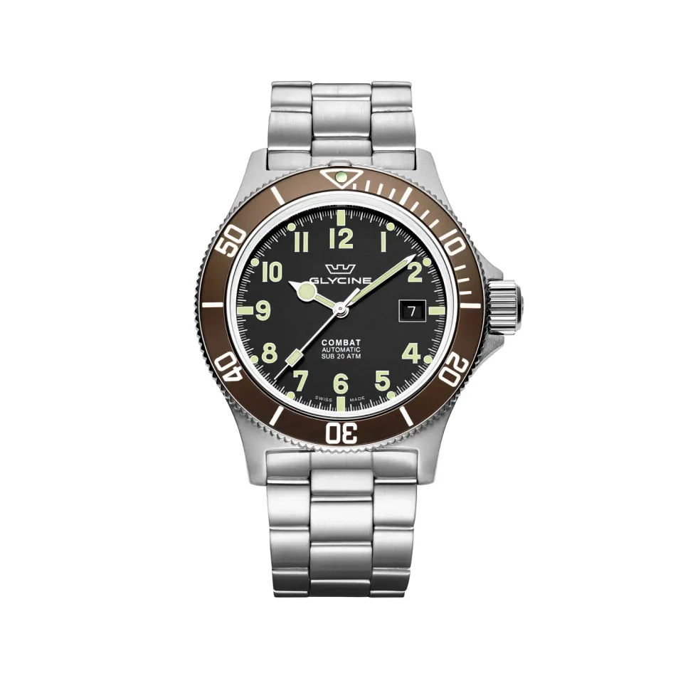 Glycine Combat Sub GL0171 Automatikuhr 42mm schwarz