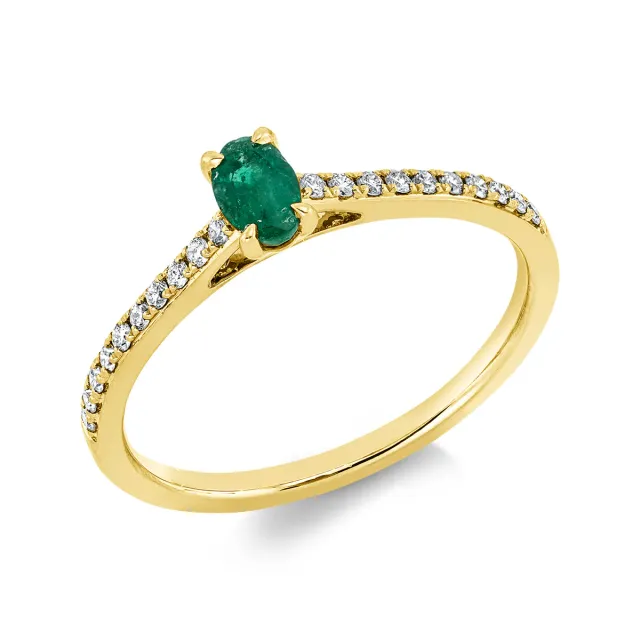 Hans Lorenz Farbstein Classic Ring mit Farbstein