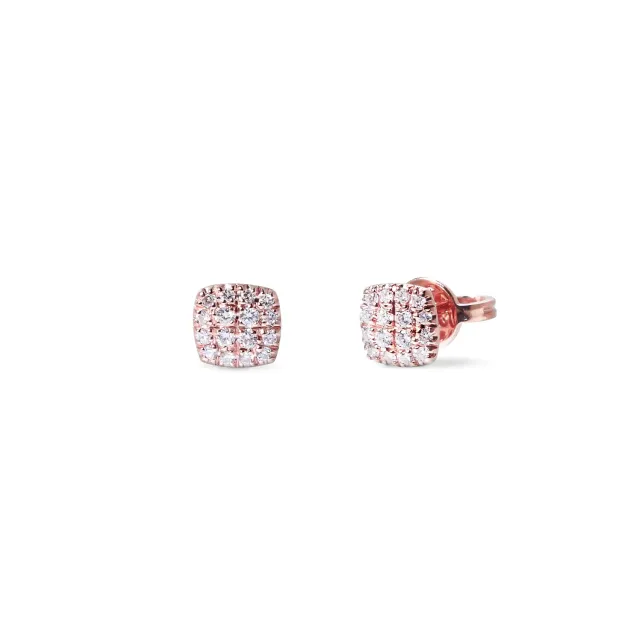Krebber Essentials Ohrstecker 18 Karat Gold Diamanten 0,15 ct
