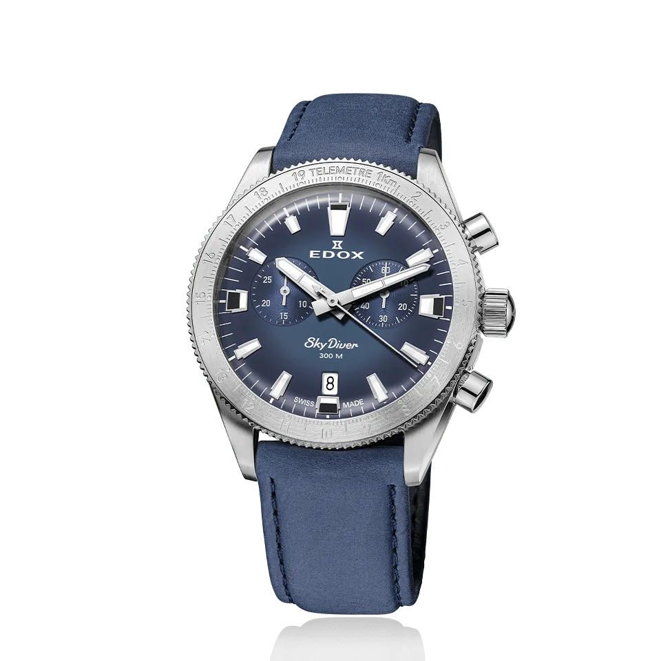 Edox Delfin The Original Chronograph Herrenuhr