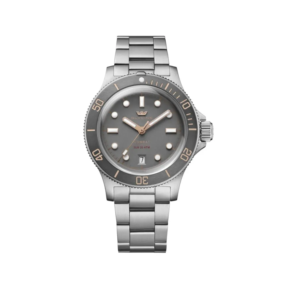 Glycine Combat Sub GL0525 Automatikuhr 41mm grau