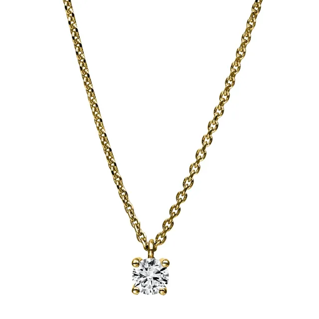 Hans Lorenz Solitaire Collier