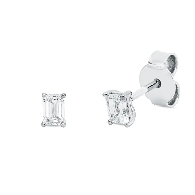 Hans Lorenz Solitaire Ohrstecker