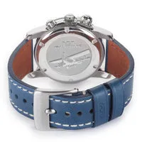 Glycine Airman GL0151 GMT Quarzuhr blau 42 mm