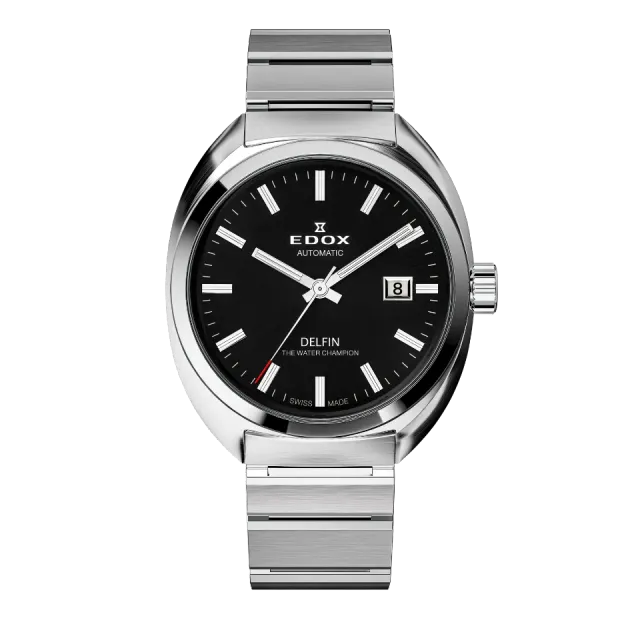 Edox Delfin 1961 Date Automatic Armbanduhr limitiert