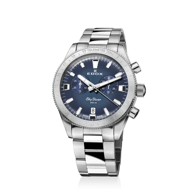 Edox Delfin The Original Chronograph Herrenuhr