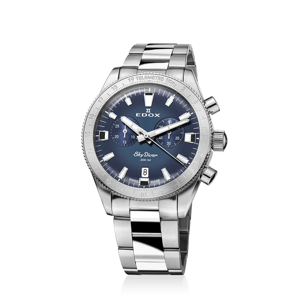 Edox Delfin The Original Chronograph Herrenuhr