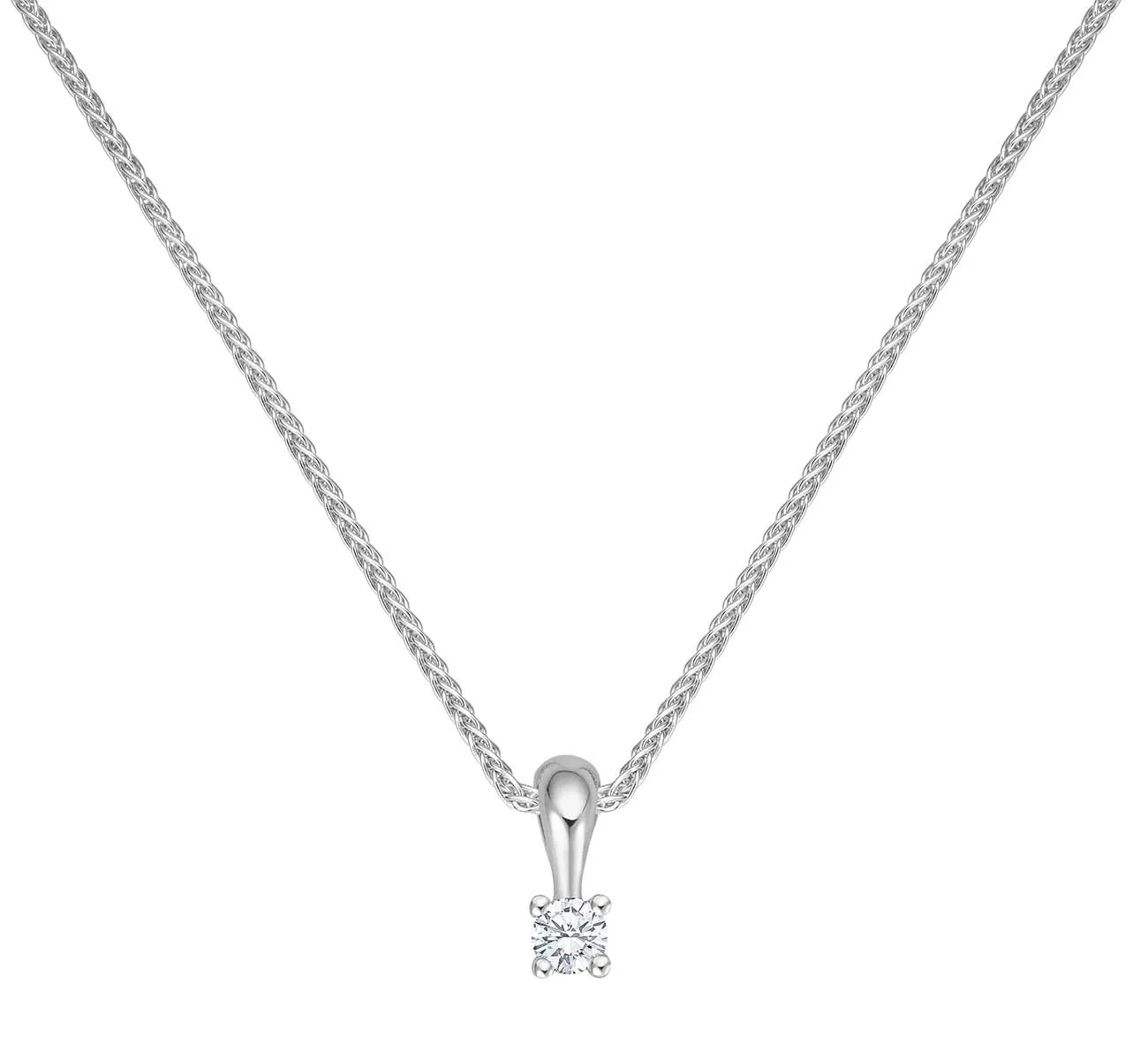 Krebber Essentials EH005507 Diamant-Collier Gold 0,09 ct