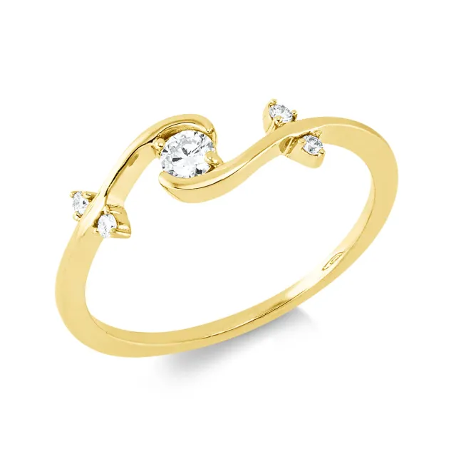 Hans Lorenz Modern Woman Ring