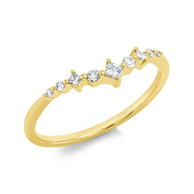 Hans Lorenz Modern Woman Ring Brillant