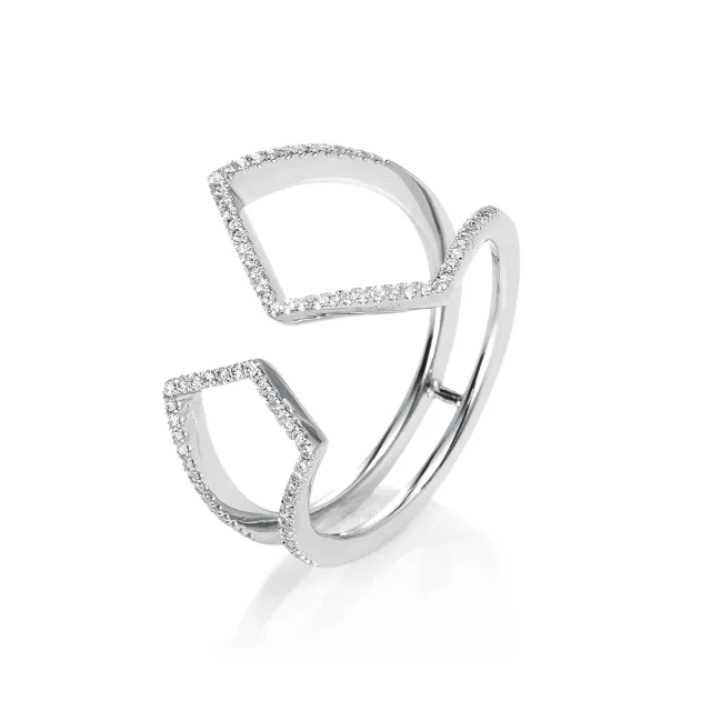 Hans Lorenz Modern Woman Ring