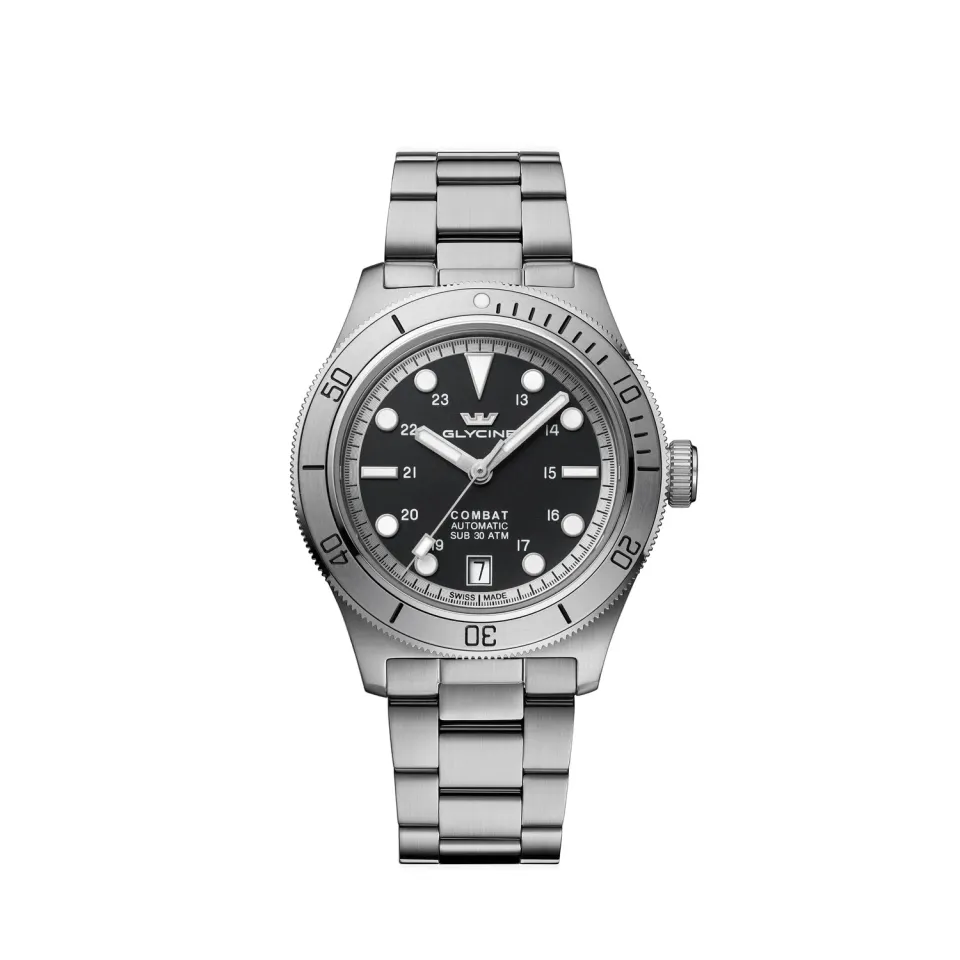 Glycine Combat Sub Sport GL0556 Automatikuhr schwarz 39mm