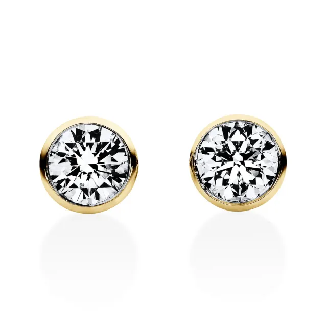 Hans Lorenz Solitaire Ohrstecker