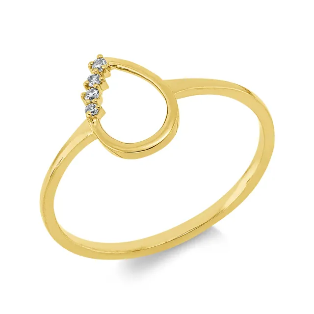 Hans Lorenz Modern Woman Ring
