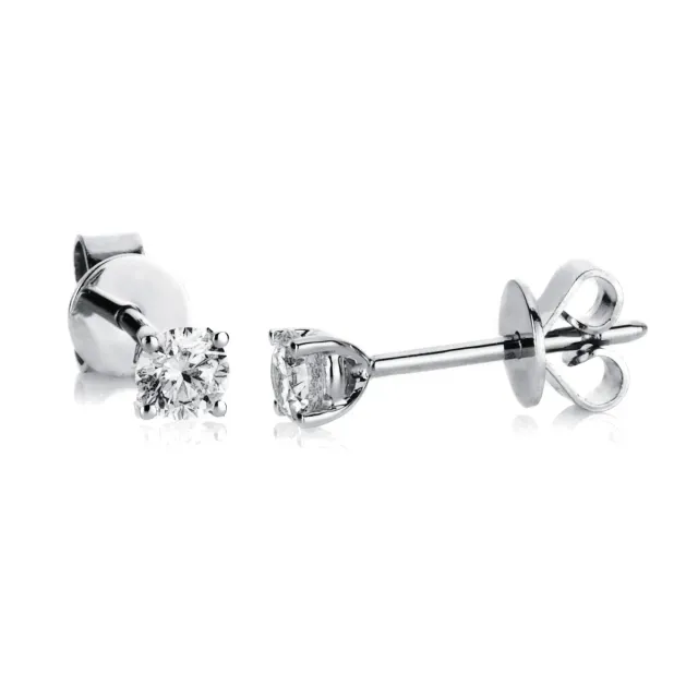 Hans Lorenz Solitaire Ohrstecker