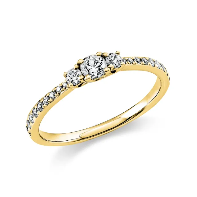 Hans Lorenz Solitaire Ring