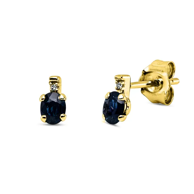 Hans Lorenz Farbstein Classic Ohrstecker