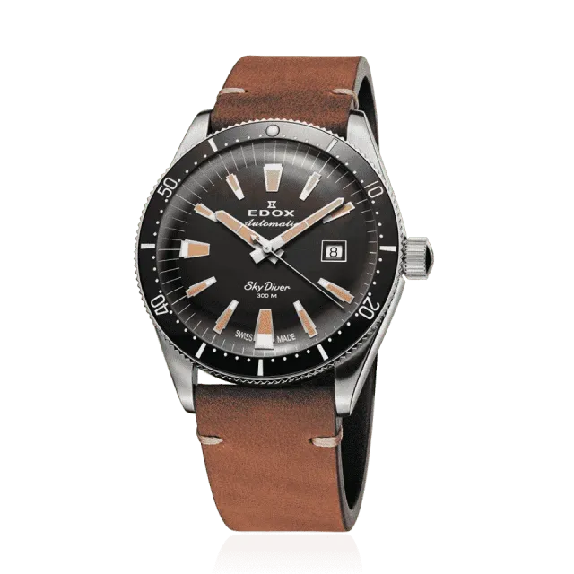 Edox Skydiver Date Automatic Limited Edition Herrenuhr