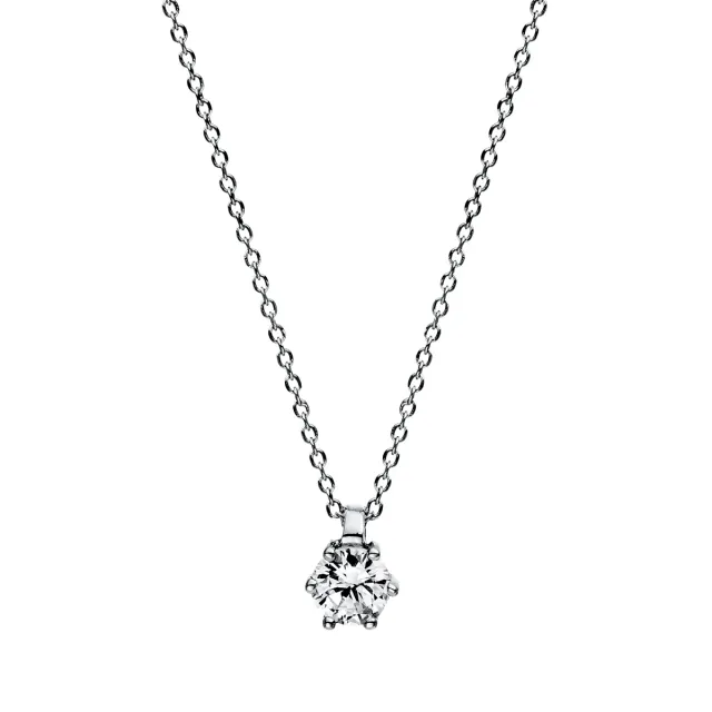 Hans Lorenz Solitaire Collier