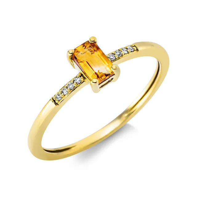 Hans Lorenz Farbstein Fashion Ring mit Farbstein