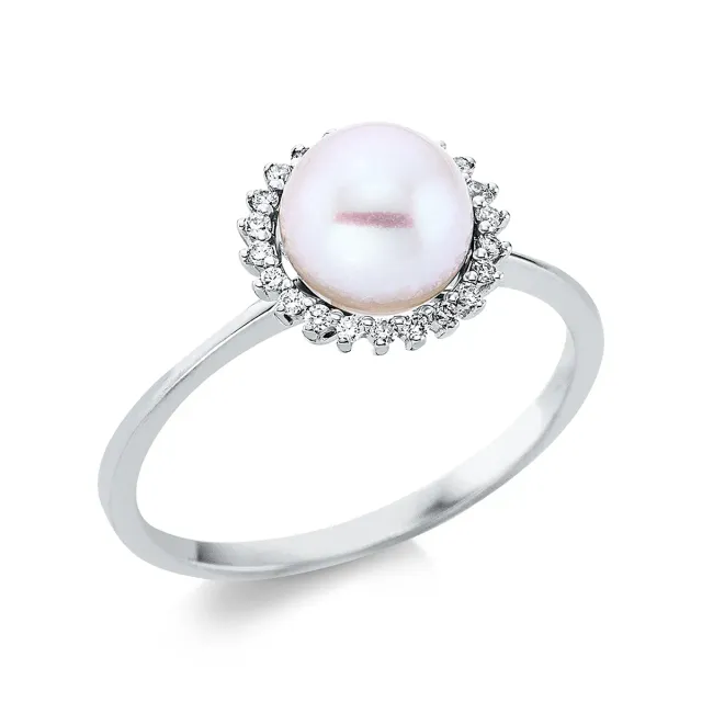 Hans Lorenz Perle Ring Damen Perle