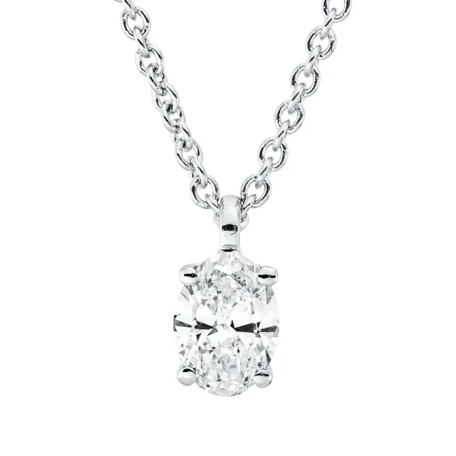 Hans Lorenz Solitaire Collier