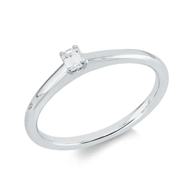 Hans Lorenz Solitaire Diamantring mit Brillant