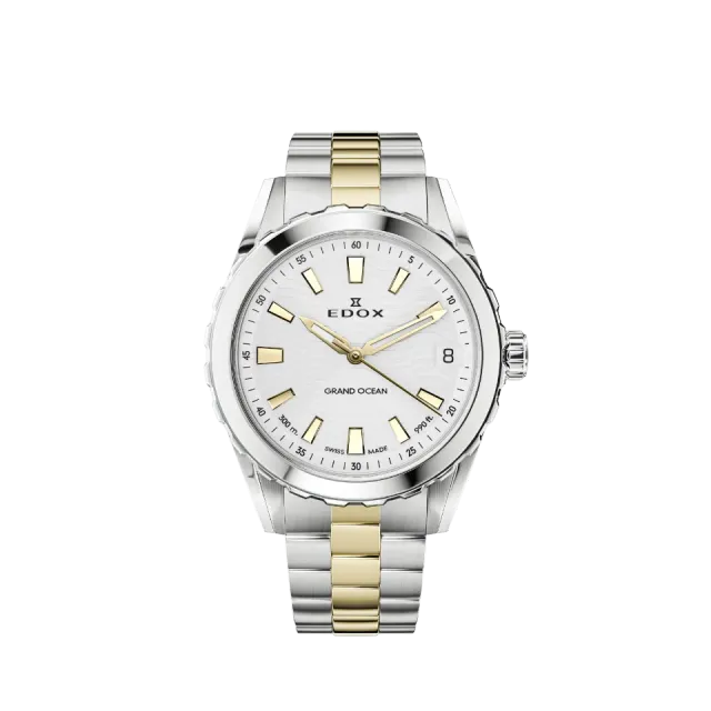 Edox Delfin The Original Date Ladies Armbanduhr