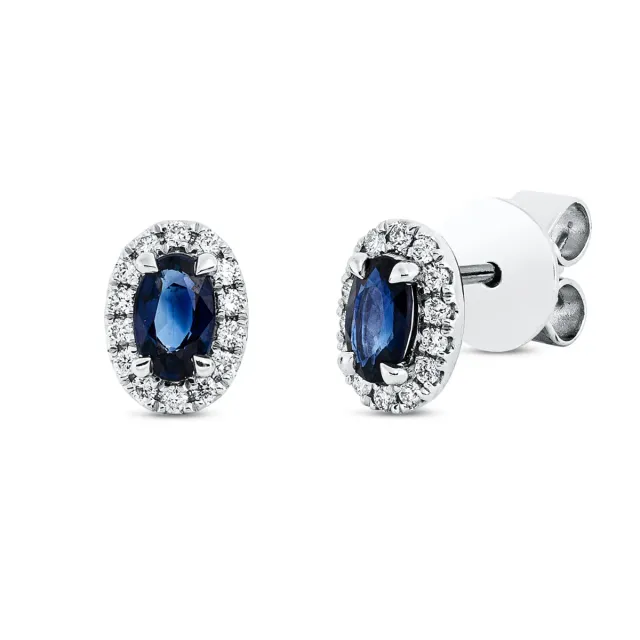 Hans Lorenz Uhrmachermeister und Juwelier Ohrstecker Farbstein Classic