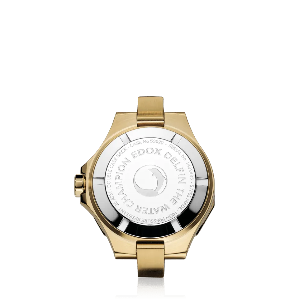 Edox Delfin Diver Date Lady Armbanduhr
