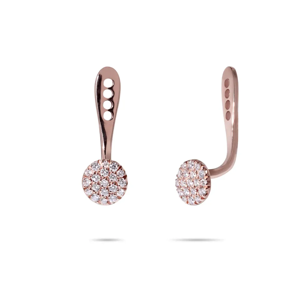 Krebber Essentials Einhänger mit Diamanten 0,13 ct aus 18 Karat Gold