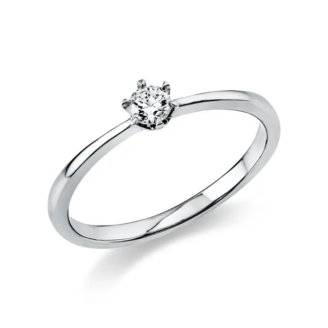 Hans Lorenz Solitaire Ring