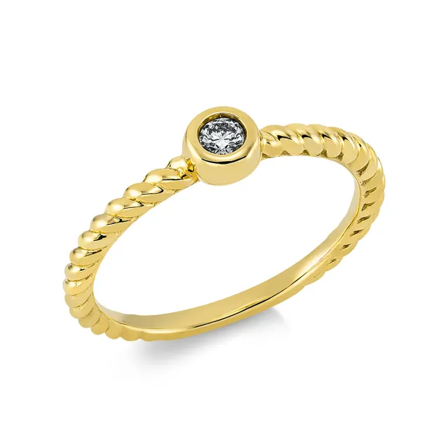 Hans Lorenz Solitaire Ring